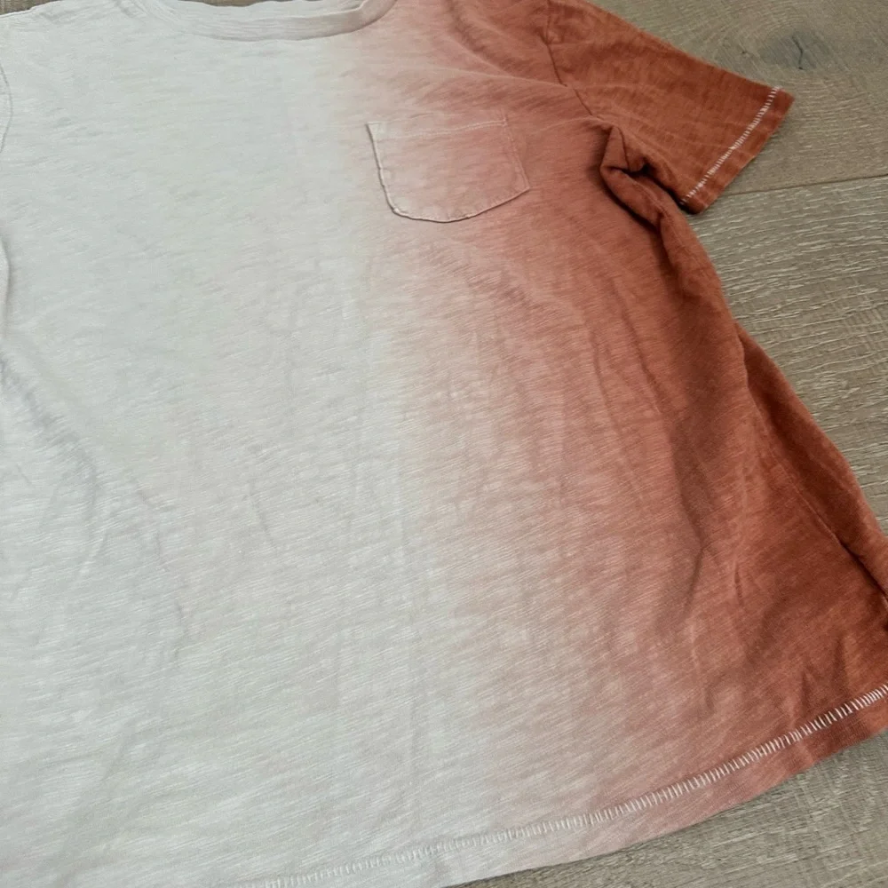 GAP Kids Gradient Tee - Cream and Brown